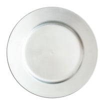 Richland Plain Charger Plate 13" Silver Set of 24