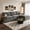 drak gray, variant on DoMaDing 108" L Shaped Modular Sectional Cloud Sofa, Sofa Couch for Living Room, Comfortable Couch with Modular Design, Sturdy Frame, Dark Gray