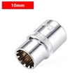 thumbnail image 1 of Bgsha 12 Point Mirror Short Socket Head 3/8inch Drive Torx Bit Ratchet Wrench Adapter, 1 of 8