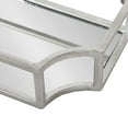 thumbnail image 5 of Kate and Laurel Ciel Glam Wall Sconce, Set of 2, Silver, Modern Floating Wall Decor For Display, 5 of 8