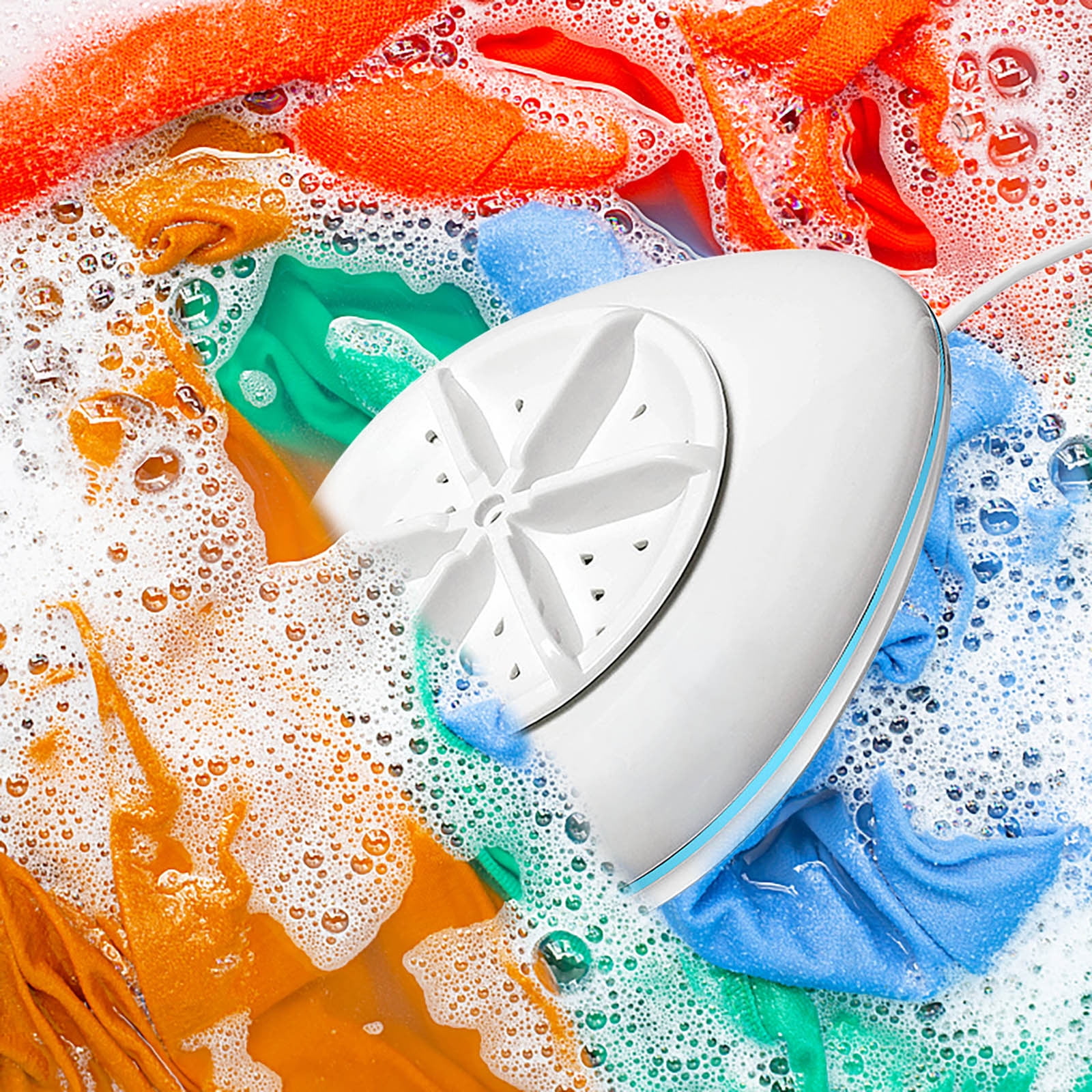 Portable Travel Underwear Turbo Spinning Washer Fully Automatic Small Washing Machine