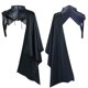 thumbnail image 1 of Capa sombría para mujer, capa con capucha para fiesta de Halloween, capa Retro Medieval para hombres y mujeres Fridja  nalpqowj63779, 1 of 5