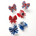 thumbnail image 3 of Cook with Color 6-Piece Patriotic Bow Multi-Purpose Food Storage Bag Clips Set, 3 of 5