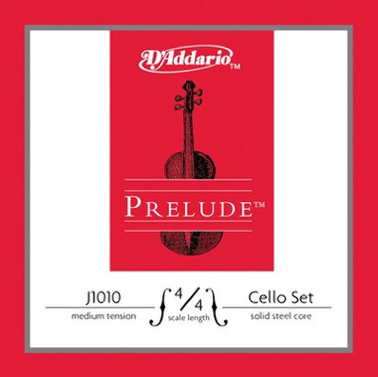 D'Addario Prelude Cello String Set 1/8 Size