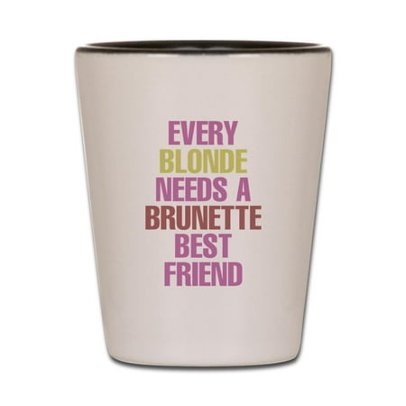 CafePress - Brunette Best Friend & Blonde Best Friend Couples - White/Black Shot Glass, Unique and Funny Shot Glass - Walmart.com CafePress - Brunette Best Friend & Blonde Best Friend Couples ...