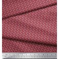 thumbnail image 2 of Soimoi Polyester Crepe Fabric Geometric Small Print Fabric by Yard 42 Inch Wide, 2 of 3