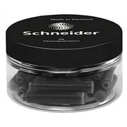 Schneider Fountain Pen Ink Cartridge, Black, 30-Count (06701)