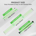 thumbnail image 3 of Golf Alignment Sticks Set of 3, 48 Inch Collapsible Golf Practice Rods Training Aid Equipment for Men Women Golfers Indoor Outdoor Aiming Putting Swing Trainer, 3 of 12