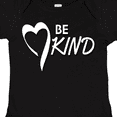 thumbnail image 4 of Inktastic Be Kind with Heart Ribbon in White Text Boys or Girls Baby Bodysuit, 4 of 5