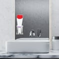 thumbnail image 4 of Masteelf Space Saving Wall Mount Toothbrush and Cup Holder 1 Set Bathroom Organizer for Toothbrushes Toothpaste and Cups, 4 of 8