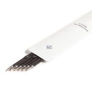 U Brands U-Eco Ballpoint Pens, 6 Count + 6 Ink Pen Refills, Sunset Speckle, Medium (0.7mm) Point, Black Ink