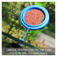 thumbnail image 3 of Food Feeding Ring Plastic Aquarium Fish Feeder Fish Food Feeding Square Shape / Round Food Raising Ring ,Easy to Use, 3 of 6