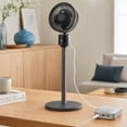 thumbnail image 5 of USB Standing Fan for Bedroom Whole Room Air Circulator – Quiet DC Motor Cooling 90° Oscillating Pedestal Fan 3 Speeds Adjustable Height, 5 of 7