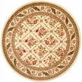 thumbnail image 3 of SAFAVIEH Lyndhurst Mason Floral Border Area Rug, Ivory, 5'3" x 5'3" Round, 3 of 7