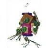 A&E Cage Java Wood Fun Spongy Bird Toy - Assorted - 6X7 Inch