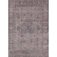 thumbnail image 1 of Ahgly Company Machine Washable Indoor Rectangle Industrial Modern Puce Purple Area Rugs, 2' x 5', 1 of 7