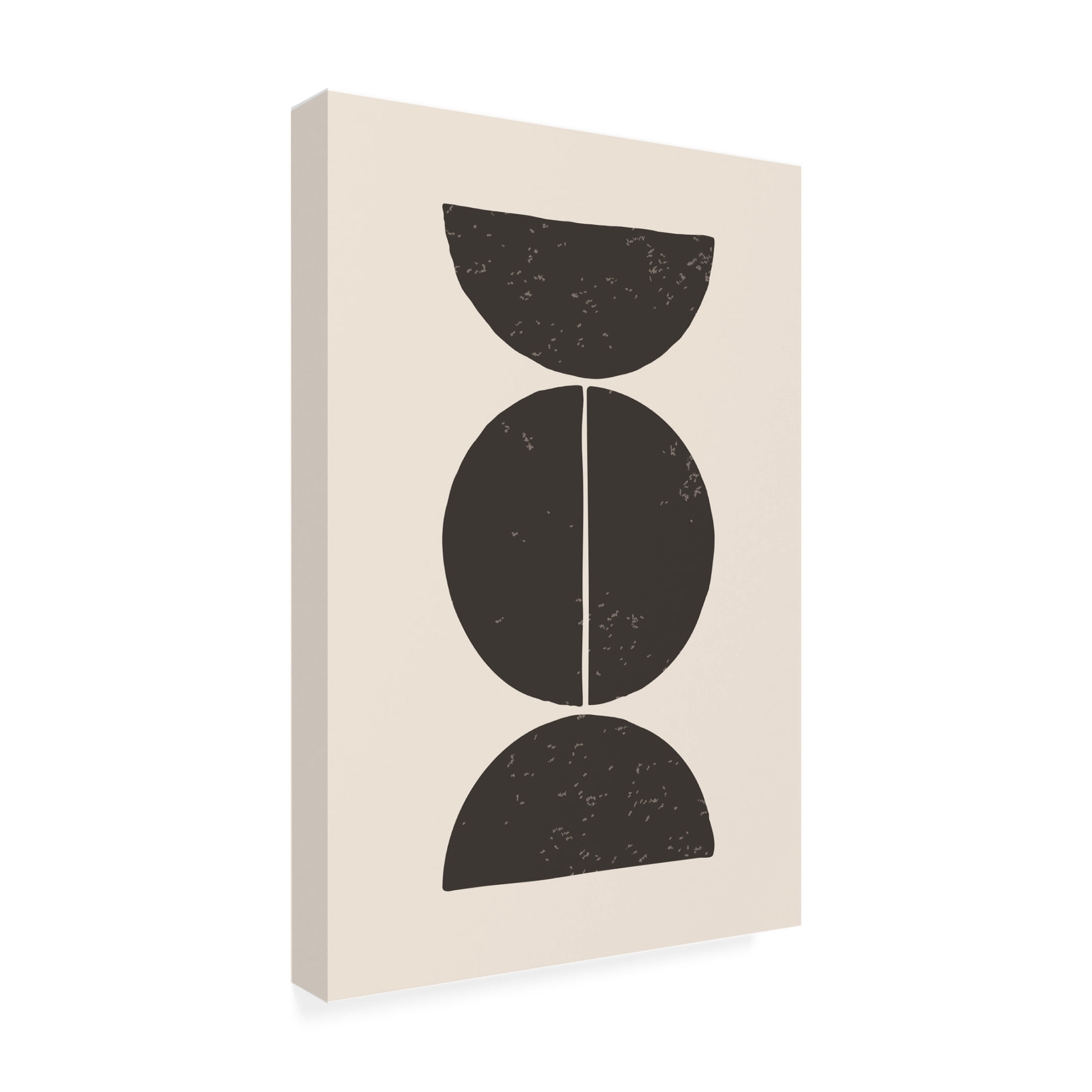 Trademark Fine Art jay stanley Minimal Circles 4 Canvas Wall Art