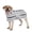 Grey, variant on Quick Drying Dog Bathrobe, Striped Pet Drying Towel Gown with Adjustable Waist Strap, Super Absorbent Microfiber Robe for Small to Large Dogs