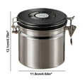 thumbnail image 3 of Birdeem Coffee Pea Storage Jar Coffee Powder Milk Powder Airtight Jar Storage Organiser Pea Storage Jar Vacuum One Way Venting, 3 of 12