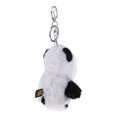thumbnail image 4 of 10cm PomPom Sleeping Baby Doll Llaveros Llaveros Bolsas Colgante de encanto Blanco negro Sunnimix Sleeping Doll Key Chain, 4 of 8