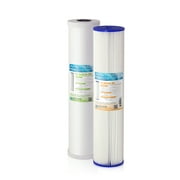 APEC 20 in. Whole House Sediment and Carbon Replacement Water Filter Set (FILTER-SET-CB2-20BB)