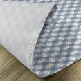 thumbnail image 5 of Ambesonne Modern Place Mats Set of 4, Complex Circular Shapes, Standard Size, Slate Blue Blue White, 5 of 6