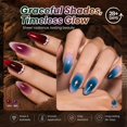 thumbnail image 4 of Beetles Midnight Syrup Jelly Gel Nail Polish Set, 6 Colors, Sheer Fall Shades, 4 of 7