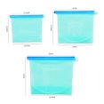 thumbnail image 6 of Riguas 500/1000/1500ML Food Storage Bag Reusable Good Sealing Food Preservation Silicone Fruit Meat Fresh-keeping Bag with Scale for Home, 6 of 8
