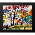 thumbnail image 2 of Sayen, Henry Lyman 17x15 Black Modern Framed Museum Art Print Titled - Landscape-Bridge-Huntingdon Valley, 2 of 5
