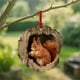 thumbnail image 4 of Christmas Tree Ornament Hanging Decorations, Acrylic Hollow Pendant with Santa Claus Elf Snowman Figures for Holiday Party Gift Home Decoration, 4 of 6