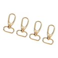 thumbnail image 4 of AMLESO 4-Pack Key Chain Clip Hooks Swivel Lanyard Snap Hook Keychain Hooks for Lanyard Golden, 4 of 8