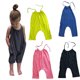thumbnail image 3 of Monos de verano para bebés para niñas y niños, mono con tirantes harén sin espalda, mono, pantalones para niños pequeños, talla 2-8Y Sailing Electrónica, 3 of 5