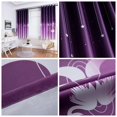 thumbnail image 2 of Cortinas Opacas Soledad Paneles de Bolsillo de Varilla de Ojal 40x79, 2 of 8