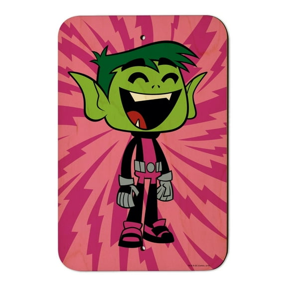 Teen Titans Go! Beast Boy Home Business Office Sign
