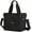 Black, variant on Women's Nylon Handbags Shoulder Bags Ladies Casual Top Handle Handbag Shopper Tote Purse