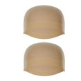 thumbnail image 1 of 2pcs/set Perruque Chapeau Extensible Cheveux Snood Unisexe Perruque Élastique Chapeau Universel Perruque Filet Cosplay Partie Cheveux Snood, 1 of 6