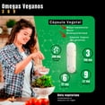 thumbnail image 2 of Suplemento Natural Smart Nutrition NSN Vegan Omega 3 6 9 Hierro Vitamina K2 y B12 Wellness, 2 of 8