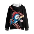 thumbnail image 4 of KUIFORTI Cute Shark Boys Sweaters 6-7 Years Fleece-Lined Skin-Friendly Active Performance Zip Up Hoodies for Boys Thick Hooded Coat Casual Outerwear for Outdoor Activity, 4 of 6