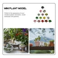 thumbnail image 3 of OULII 15pcs Model Trees Assorted Color Sponge Tree Powder for Home Decoration, 3 of 8