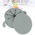 thumbnail image 3 of Silicone Baby Bowl With Strong Suction Base, Handle Design, Safe Anti Skid, Infant Bowl For 6+ Months, 3 of 8