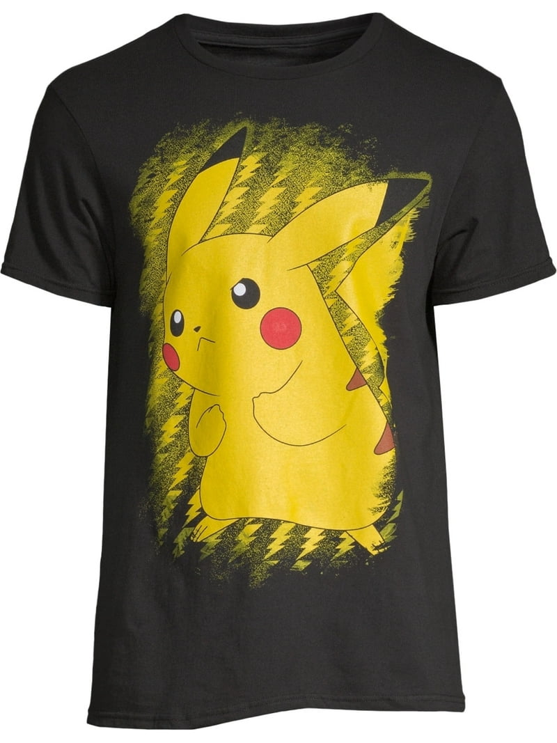 Pokemon Men's Graphic Crew Neck T-Shirt, Cotton, Sizes S-3XL