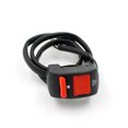 thumbnail image 3 of Interruptor de luz de peligro de accidente de motocicleta de manillar universal encendido/apagado Tmvgtek Accesorios para autos y motos, 3 of 6