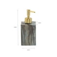 thumbnail image 4 of ELLE Paris Square Soap Dispenser in Agate, 4 of 5