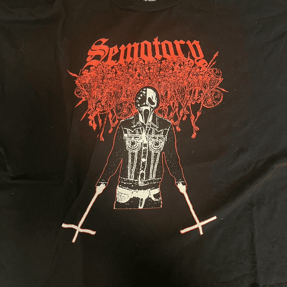 Reprint Rare Sematary Gift For Fans Black T-Shirt Cotton Full Size 7D1601