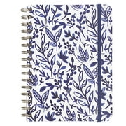 U Style Twin Wire PU Cover Journal, 100 Sheets, Floral
