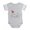 Heather Gray, variant on CafePress - Ladybug Faith - Cute Infant Baby Football Bodysuit