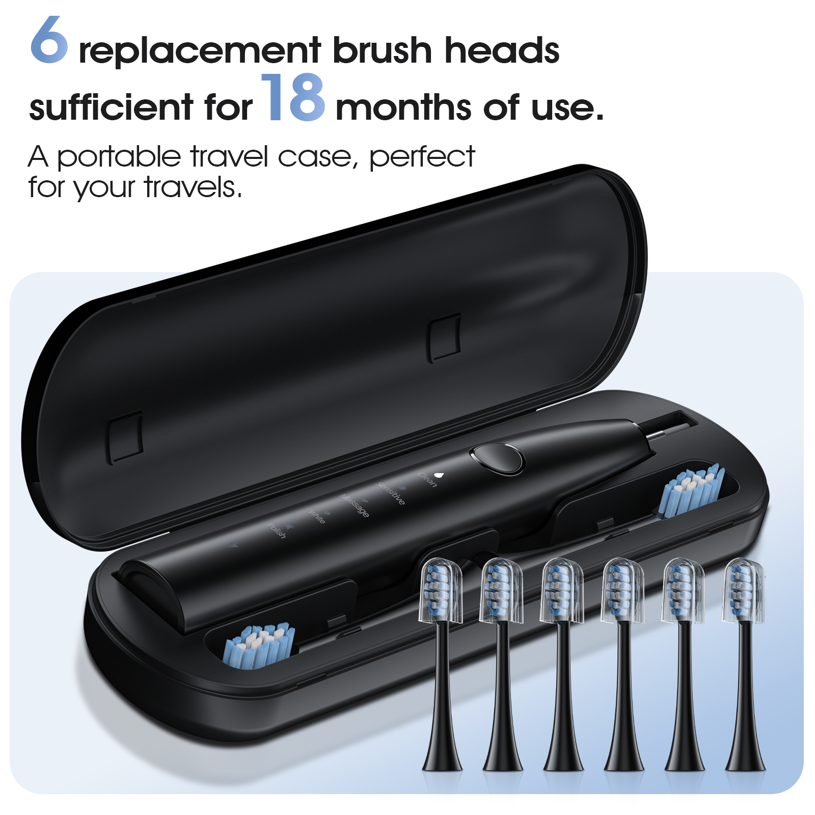 OasiSmile Sonic Electric Toothbrush Set for Adults photo 7