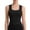 *Black, variant on ClodeEU Women's Breathable Spaghetti Strap Tank Top with Built in Pads ,Versatile Camisole for Layering or Outerwear Khaki,Womens Plus XL
