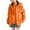 Orange, variant on Women's 3 in 1 Windbreaker Winter Inner Fleece Warm Jacket Outdoor Waterproof Ski Jackets Snow Coat Snowboarding Jackets with Pockets