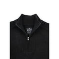 thumbnail image 6 of X RAY JEANS Mens Quarter-Zip Pullover Sweater, Black, L, 6 of 8